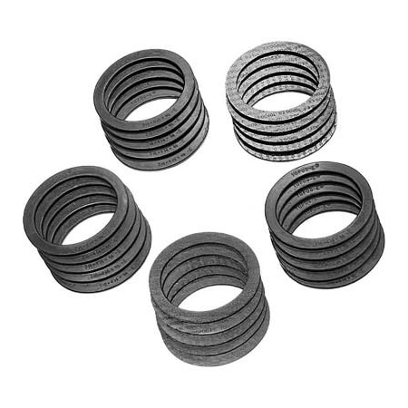 Meilner Mechanical Sales TOPOG-E Series 180 Handhole Gasket, 2-3/4in x 3-3/4in x 1/2in, Black Rubber, Elliptical, 25 Pack T180-2-3/4X3-3/4X1/2E-PK25